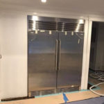 Commercial Fridge metal trim